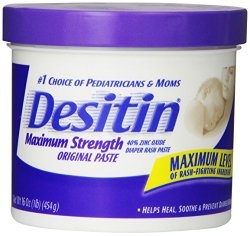 Desitin Maximum Strength Original Paste – 16 oz Jar