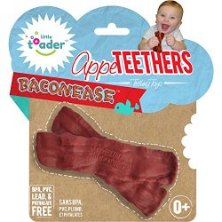 Little Toader Teething Toys, Baconease Appe-Teethers