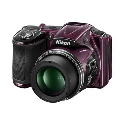 Nikon COOLPIX L830 16 MP CMOS Digital Camera with 34x Zoom NIKKOR Lens and Full 1080p HD Video (Plum) (Certified Refurbished)