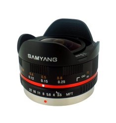 Samyang SY75MFT-B 7.5mm f/3.5 Lens for Micro Four Thirds