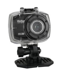 Vivitar DVR786HD Action Digital Video Camera, Colors May Vary