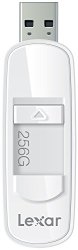 Lexar JumpDrive S75 256GB USB 3.0 Flash Drive – LJDS75-256ABNL (White)