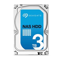 Seagate 3TB NAS HDD SATA 6Gb/s 64MB Cache 3.5-Inch Internal Bare Drive (ST3000VN000)