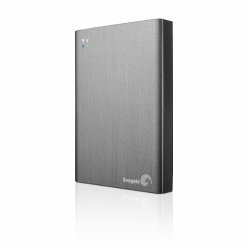 Seagate Wireless Plus 2TB Portable Hard Drive with Built-in WiFi (STCV2000100)
