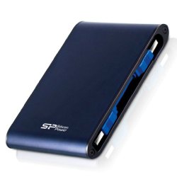Silicon Power 1TB Rugged Armor A80 IEC 529 IPX7 Shockproof / Waterproof 2.5-Inch USB 3.0 Military Grade External Portable Hard Drive,Blue (SP010TBPHDA80S3B)