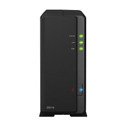 Synology America Disk Station 1-Bay Network Attached Storage (DS115)