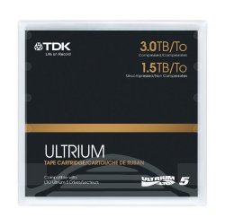 TDK LTO5 Ultrium 1.5TB/3TB with Case – 5 Pack