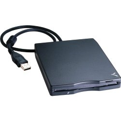 TEAC 1.44MB USB External Floppy Disk Drive (Black)