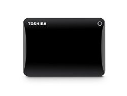 Toshiba Canvio Connect II 2TB Portable Hard Drive, Black(HDTC820XK3C1)