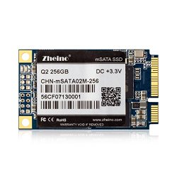 Zheino Msata 256gb SSD (30*50mm) Solid State Drive for Mini Pc Tablet Pc with 256M Cache