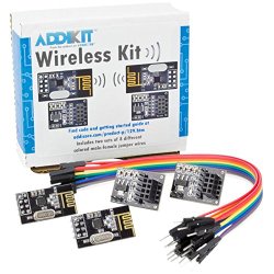 Addicore nRF24L01+ Wireless AddiKit with Socket Adapter Boards and Jumper Wires
