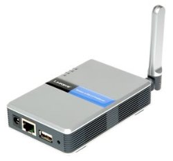 Cisco-Linksys WPS54G Wireless-G 802.11g Print Server