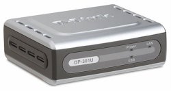D-Link DP-301U 10/100TX 1-USB Port Print Server