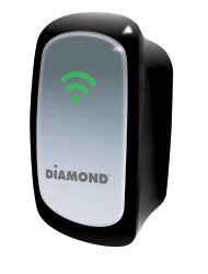 Diamond Multimedia 300Mbps 802.11n Wireless Repeater Range Extender with Wireless Access Point and Wireless Bridge Device (WR300NSI)