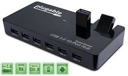 Plugable 10-Port USB 3.0 SuperSpeed Hub