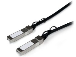 StarTech.com 1M SFP+ 10GbE Direct Attach Cable, Cisco Compatible SFP-H10GB-CU1M Cable, 10GBASE-CU SFP+ Copper Twinax Cable, Passive (SFPCMM1M)