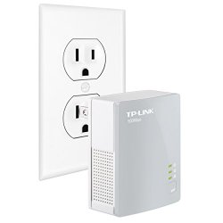 TP-LINK TL-PA4010 AV500 Nano Powerline Adapter, Up to 500Mbps, Plug and Play, Power Saving Mode