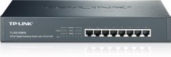 TP-LINK TL-SG1008PE 8-Port Gigabit PoE Switch, 8 POE ports, IEEE 802.3at/af, Max Output 124W