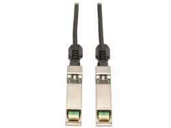 Tripp Lite SFP+ 10Gbase-CU Passive Twinax Copper Cable, Black 1M (3-ft.) (N280-01M-BK)