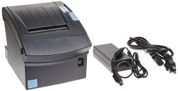 Bixolon SRP-350II Monochrome Desktop Direct Thermal Receipt Printer with Serial Interface, 7.87 in/s Print Speed, 180 dpi Print Resolution, 3″ Print Width, 24 VDC, Black