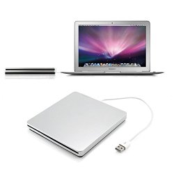 DLAND USB External Slot DVD CD RW Drive Burner Superdrive for Apple Macbook Pro Air iMAC