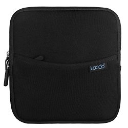 Lacdo Shockproof External USB CD DVD Writer Blu-Ray & External Hard Drive Neoprene Protective Storage Carrying Sleeve Case Pouch Bag