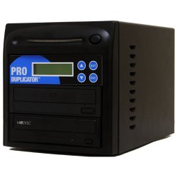 Produplicator Samsung 24X 1 to 1 CD DVD Duplicator SATA (Free USB Connection & Burning Software) Copier Tower Replication Recorder Burner
