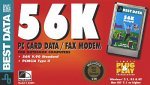 Best Data Products 56SPC 56K PCMCIA V.90 Modem