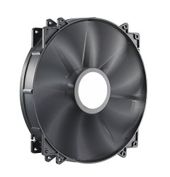 Cooler Master MegaFlow 200 – Sleeve Bearing 200mm Silent Fan for Computer Cases (Black)