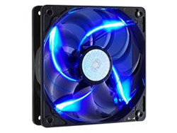 Cooler Master SickleFlow 120 – Sleeve Bearing 120mm Blue LED Silent Fan for Computer Cases, CPU Coolers, and Radiators