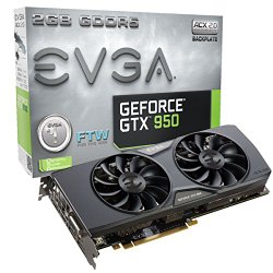 EVGA GeForce GTX 950 FTW Graphics Card 02G-P4-2958-KR