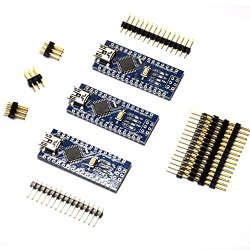 Gikfun USB Nano V3.0 ATmega328 CH340G 5V 16M Micro-controller board For Arduino (Pack of 3pcs) EK1620*3