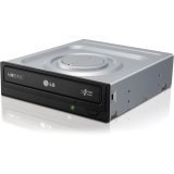 LG Electronics 24X SATA Super-Multi DVD Internal Rewriter with M-Disc Support (Black) GH24NS95B