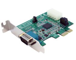 StarTech.com 1 Port Low Profile Native PCI Express Serial Card with 16950 (PEX1S952LP)