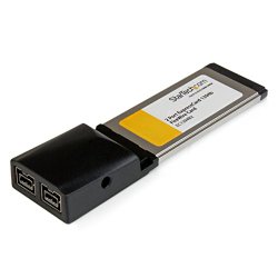 StarTech.com 2 Port ExpressCard 1394b FireWire Laptop Adapter Card (EC1394B2)