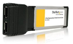 StarTech.com 2 Port ExpressCard Laptop 1394a Firewire Adapter Card (EC13942)
