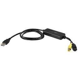 StarTech.com USB 2.0 S-Video and Composite Video Capture Cable TV Tuners and Video Capture SVID2USB2NS