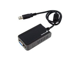 StarTech.com USB to VGA Multi Monitor External Video Card Adapter – 1440×900 – USB to VGA External Graphics Card