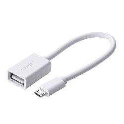 Ugreen On The Go OTG cable USB OTG cable Compatible for Samsung I9250 9100 9220 P7500 P7510 P7310 P7300 S3 I9100 I9103 I997, Note 2 N7100, LT261 XT910, NEXUS 7, Nokia 810 ,Black