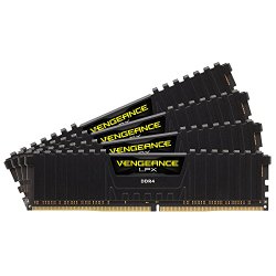 Corsair Vengeance LPX 16GB (4 x 4GB) DDR4 DRAM 3000MHz (PC4-24000) C15 memory kit for DDR4 Systems (CMK16GX4M4B3000C15)
