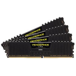 Corsair Vengeance LPX 32GB (4 x 8GB) DDR4 DRAM 2666MHz (PC4-21300) C16 memory kit for DDR4 Systems (CMK32GX4M4A2666C16)