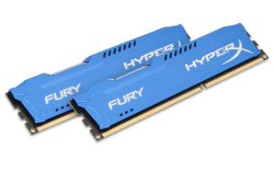 Kingston HyperX FURY 8GB Kit (2x4GB) 1600MHz DDR3 CL10 DIMM – Blue (HX316C10FK2/8)