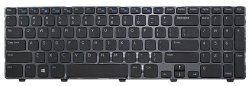 Laptop replacement keyboard for Dell Inspiron 15 3521 15R 5521 , US layout black color