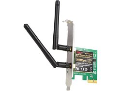 Rosewill Dual Band Wireless N600 300Mbps, 5.0GHz, 300 Mbps, 2.4GHz Wi-Fi Adapter (RNX-N600PCE_v2.0)