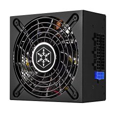 SilverStone Technology 500W SFX-L Form Factor 80 PLUS GOLD Full Modular Lengthened Power Supply with +12V single rail, Active PFC (SX500-LG)