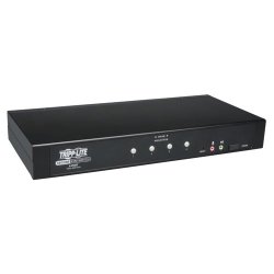 TRIPP LITE 4-Port Secure KVM Switch DVI/USB Audio NIAP EAL2 TAA GSA (B002-DUA4)