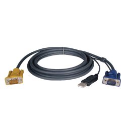 Tripp Lite P776-006 KVM USB Cable Kit for B020/B022 Series Switches – 6ft