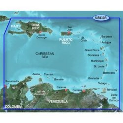 Garmin BlueChart g2 Southeast Caribbean Saltwater Map microSD Card