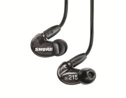 Shure SE215-K Sound Isolating Earphones with Single Dynamic MicroDriver