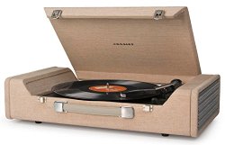 Crosley CR6232A-BR Nomad USB Portable Turntable (Brown)